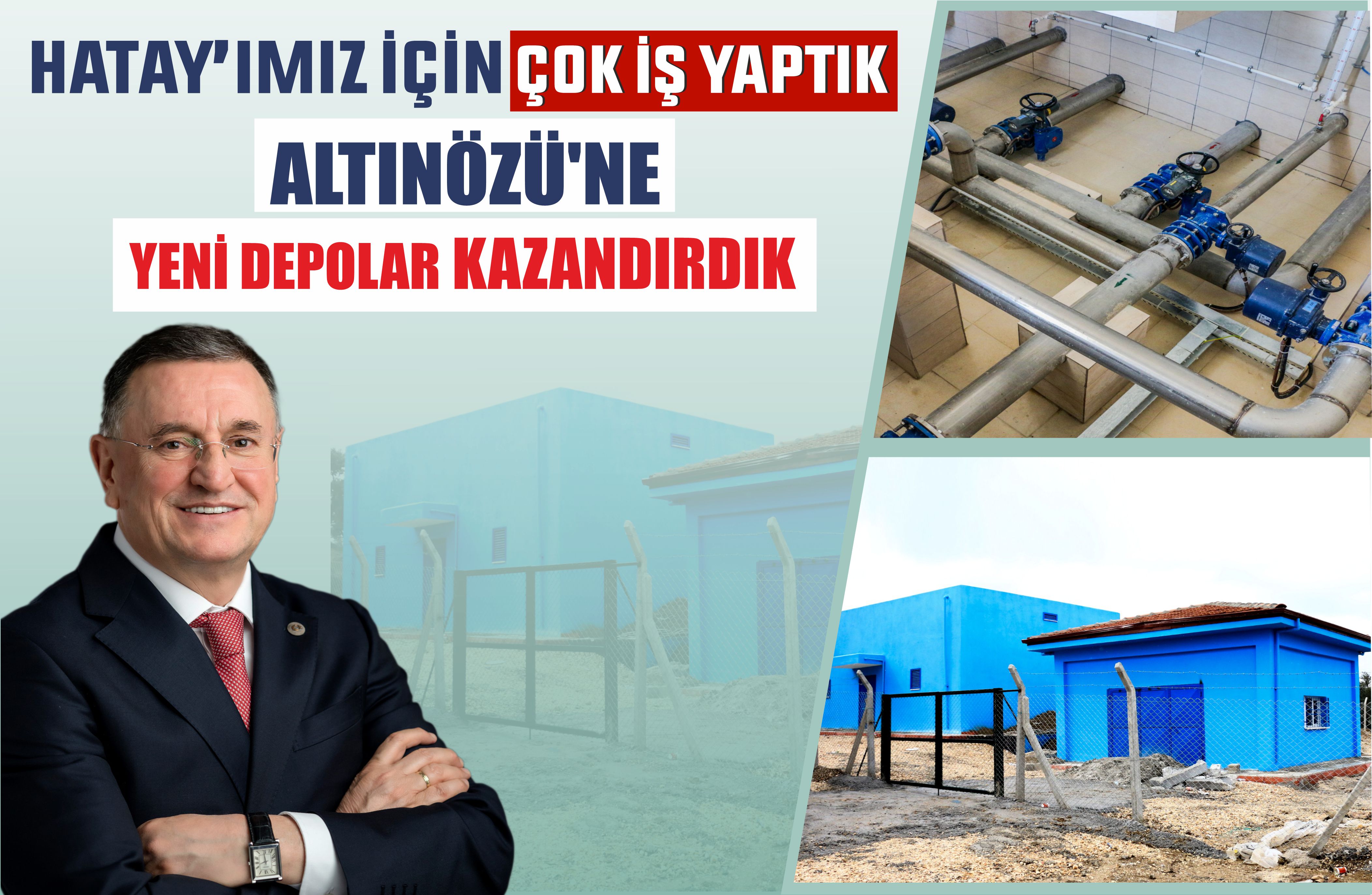 Altınözü İlçemize Yeni Depolar Kazandırdık